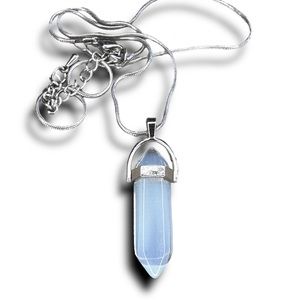 pendant *NEW* Opal Stone Pendants Healing Gemstone Crystal Natural Chakra quartz
